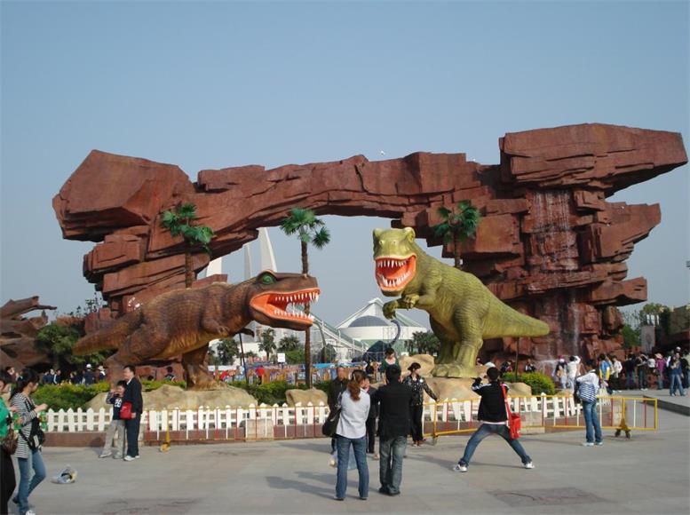 恐龍雕塑